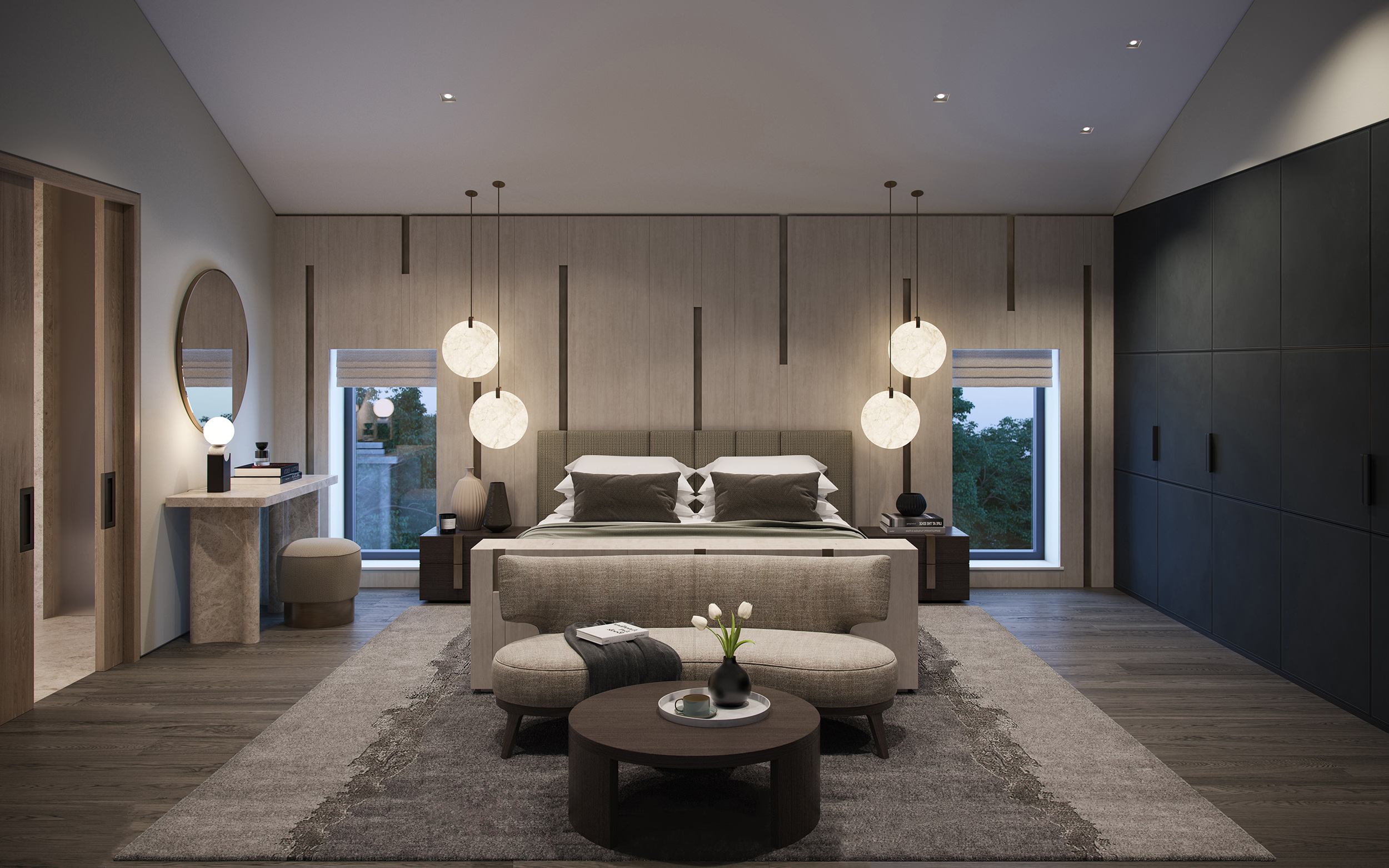 Contemporary Penthouse | British Institute of Interior Design